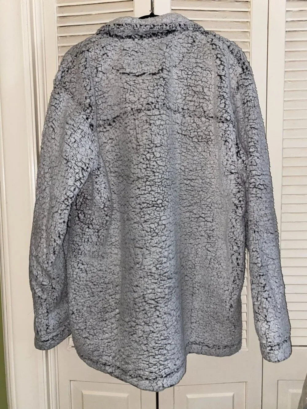 Boxercraft, 3X, Gray Sherpa Teddy Quarter Zip Pullover